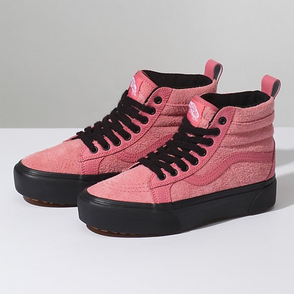 vans sk8 hi platform rose